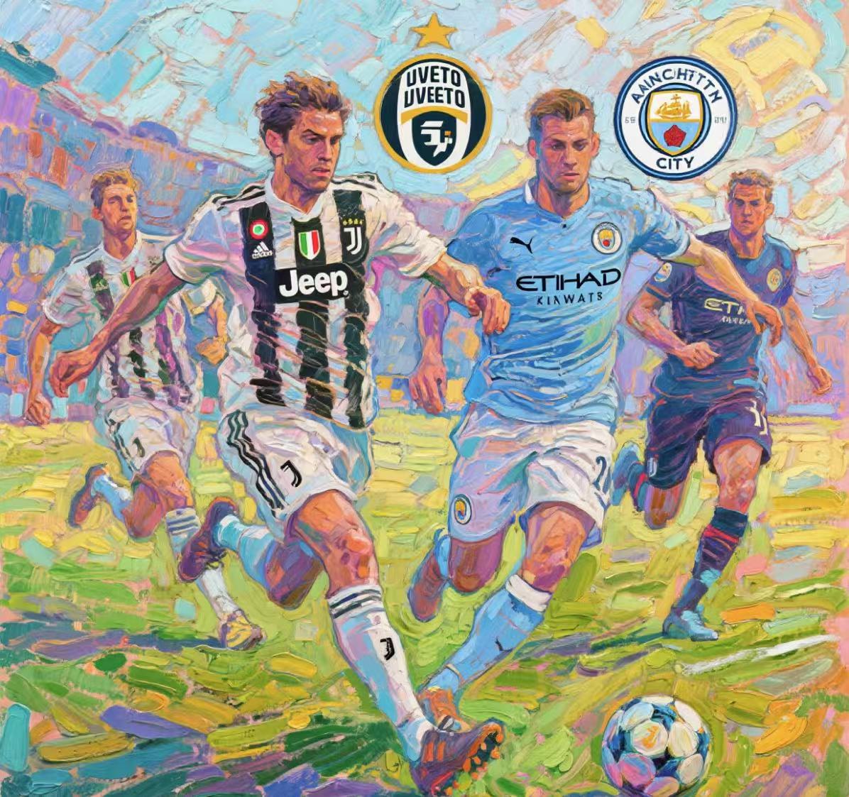 包含曼城对上尤文图斯，前景一片光明的词条