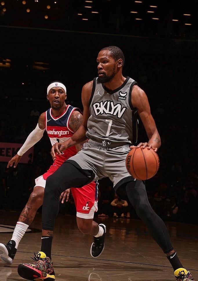 篮网擒凯尔特人，杜兰特35分